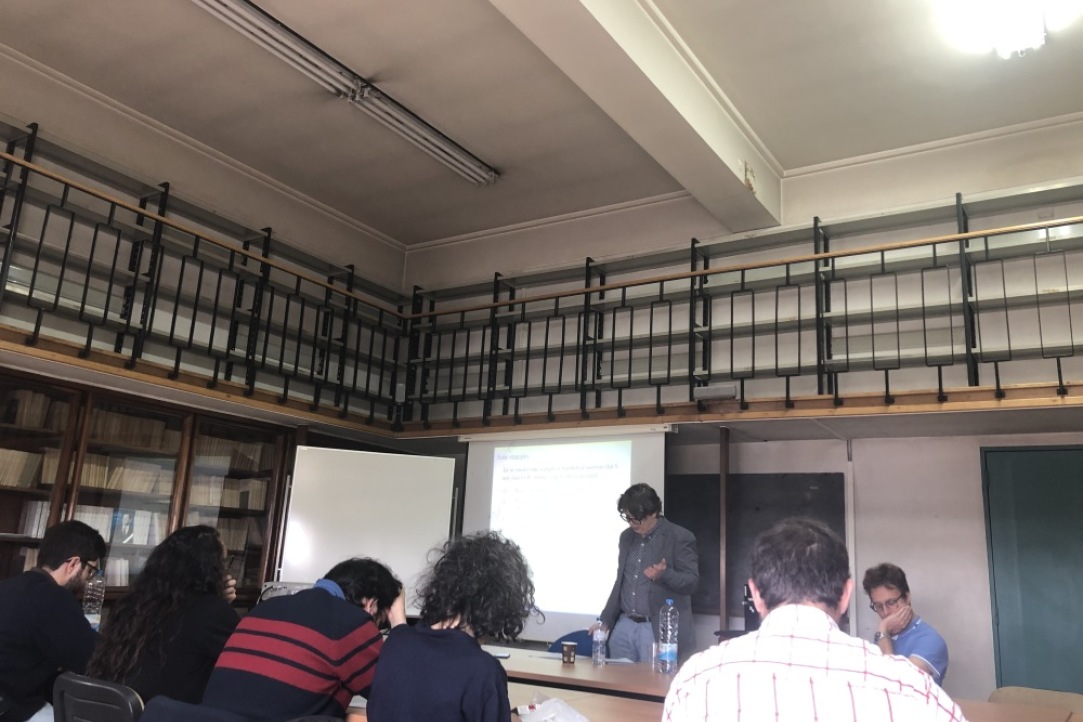 Vitaliy Dolgorukov made a report at the University of Lisbon Illustration for news: Vitaliy Dolgorukov made a report at the University of Lisbon